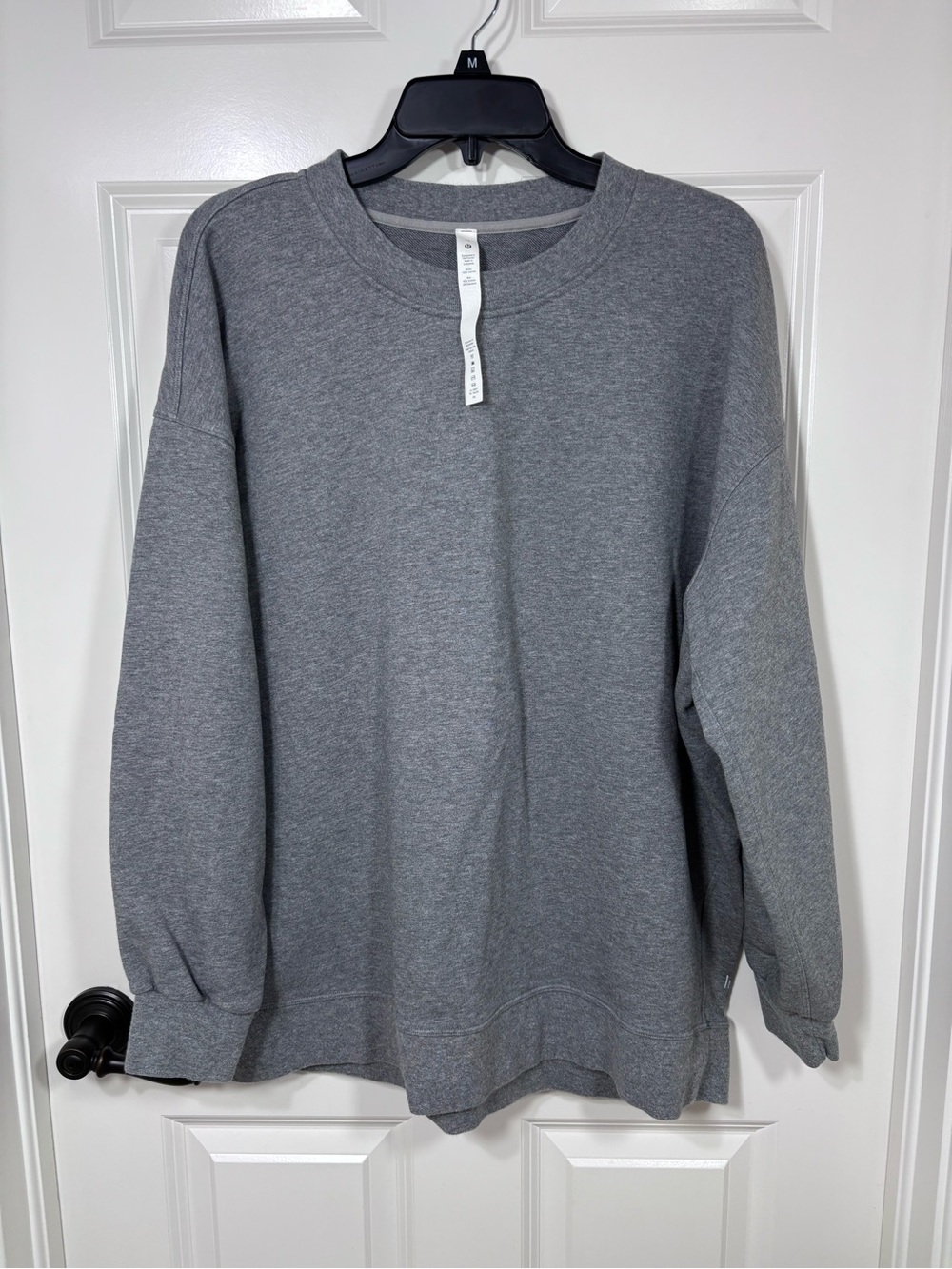 Lululemon Perfectly Oversized Crewneck Sweatshirt Women’s 12 Gray
